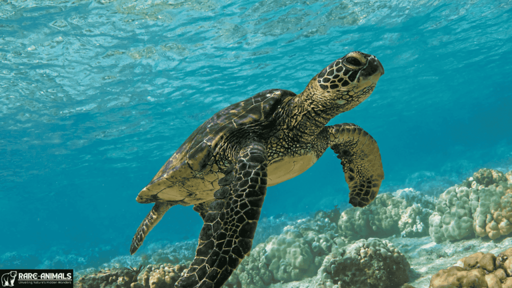 Green Sea Turtle Named for Its Fat