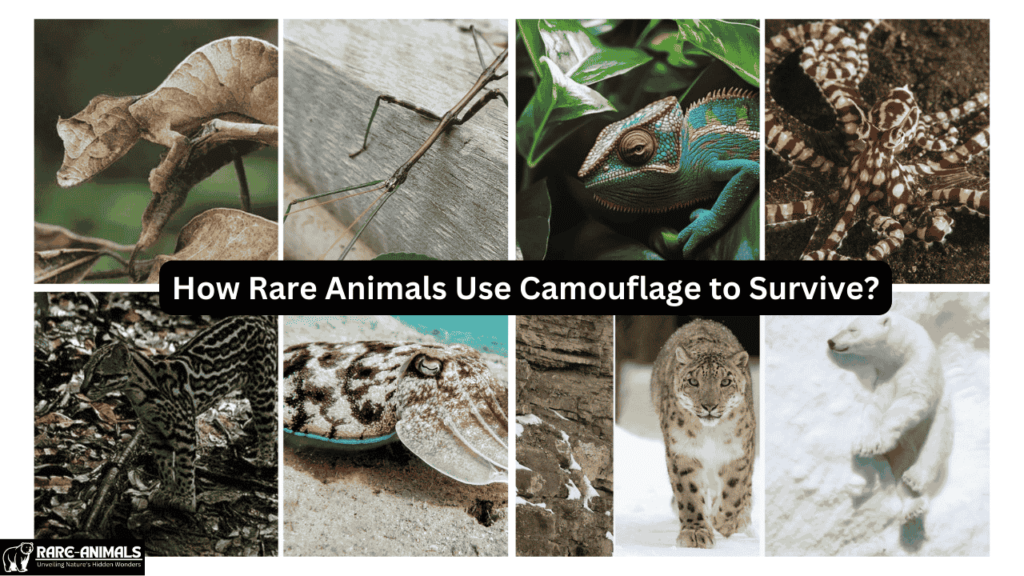 How Rare Animals Use Camouflage to Survive?