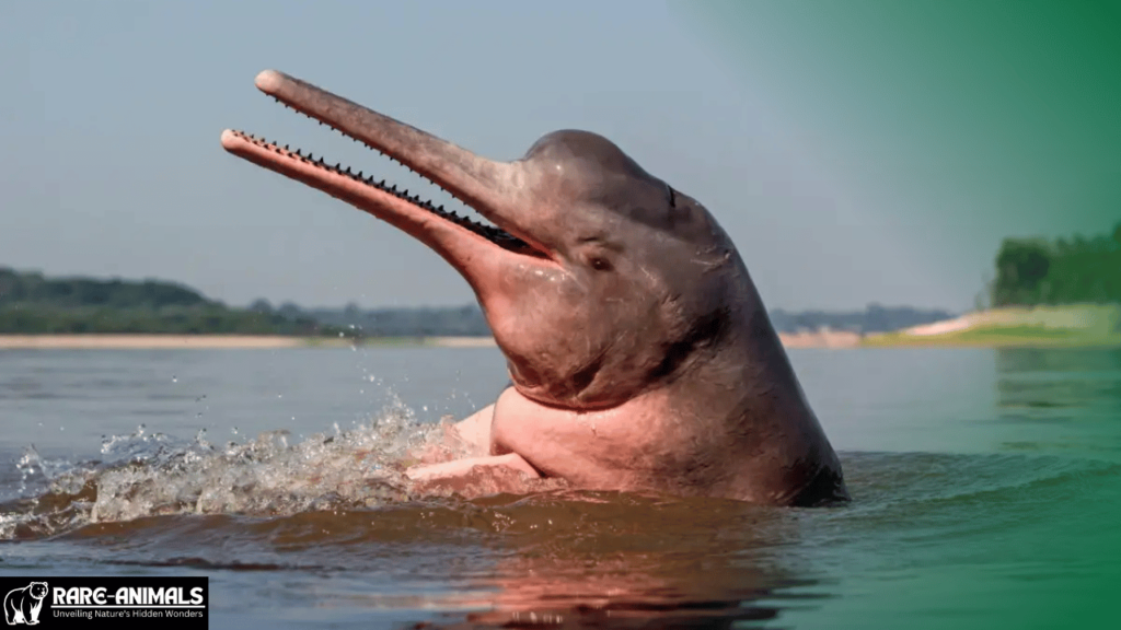 Pink River Dolphin (Inia geoffrensis)