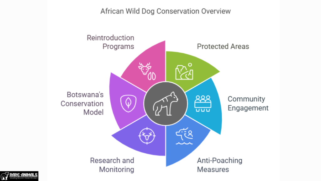 Protecting African wild dogs 