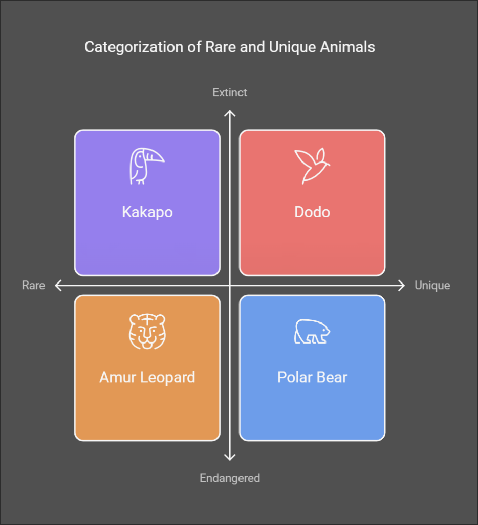 Rare vs. Unique Animals