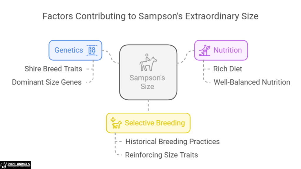 Factors Contributing to Sampson's Extraordinary Size