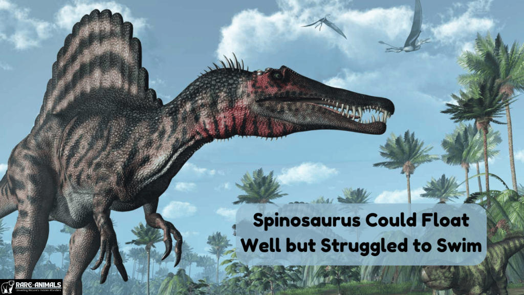 Spinosaurus Could Float Well but Struggled to Swim