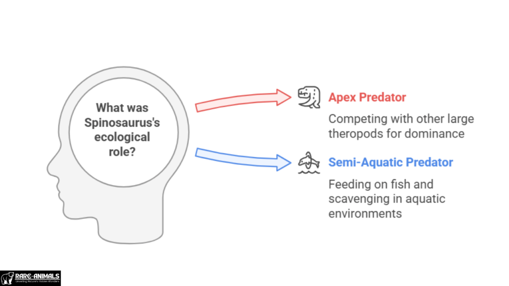 What was Spinosaurus's ecological role?